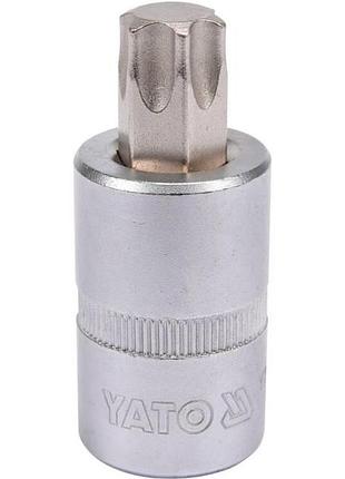Головка торцевая квадрат 1/2 «torx» т60, l= 55 мм yato (yt-04318)