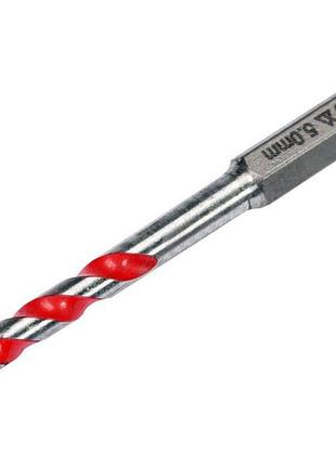 Сверло универсальное yg6x, o = 5 мм, l = 85/30 мм, hex-1/4 " yato (yt-44782)