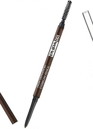Олівець для брів pupa high definition eyebrow pencil 001 blonde,0.09 г