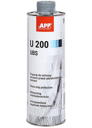 Антигравій під пістолет (баранек) u200 ubs сірий 1кг app, 050102