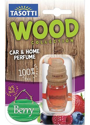 Ароматизатор для авто пробка "wood" berry (ягода) 7мл tasotti