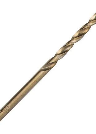 Свердло кобальтове по металу 3.5 мм hss-co, din 338 intertool sd-5435