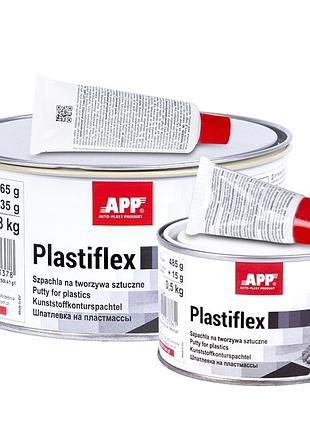 Шпаклевка для пластика "plastiflex"+затв. 1.8кг черно графитовая app, 010449