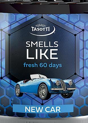 Ароматизатор для авто гелевий "smells like" new car (нова машина) 80мл tasotti