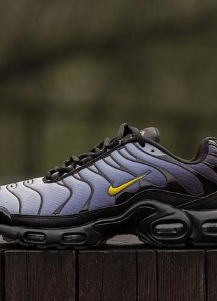 Nike air max tn plus 
black white yellow