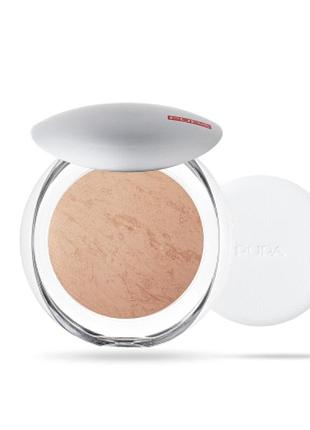 Pupa luminys silky baked компактна запечена пудра для обличчя №6