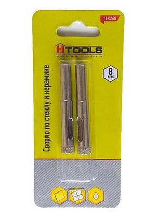 Свердло для скла та кераміки трубчасте housetools 8 мм (16k268)