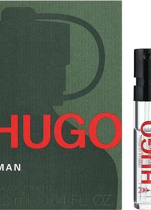 Hugo boss hugo man туалетна вода 1.2 мл (пробник)
