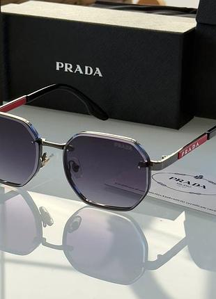 Женские солнцезащитные очки prada (прада), брендовые солнцезащитные очки премиум-класса для среднего типа лица, uv400