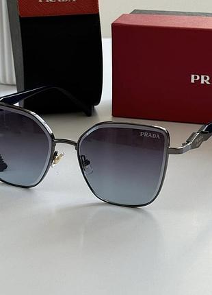 Женские солнцезащитные очки prada (прада), брендовые солнцезащитные очки премиум-класса для среднего типа лица, uv400