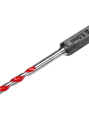 Сверло универсальное yg6x, ø= 3 мм, l= 85/30 мм, hex-1/4» yato (yt-44780)