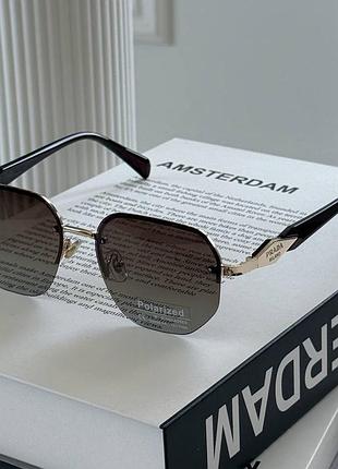 Женские солнцезащитные очки prada (прада), брендовые солнцезащитные очки премиум-класса для среднего типа лица, uv400