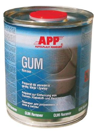 Средство для удаления клея, смолы и резины "gum remover" 1л app, 220136
