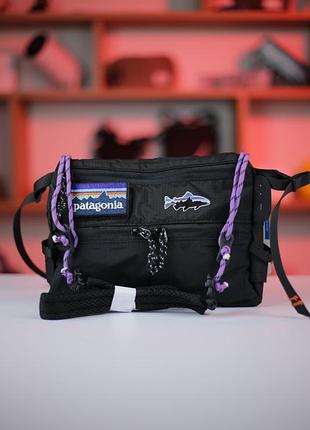 Patagonia сумка через плече / сумка на плече / патагонія / сумки / чоловічі сумки через плече / сумка жіноча фіолетовий