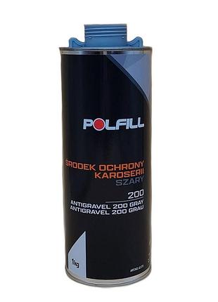 Антигравій під пістолет (баранек) 200 сірий 1кг polfill