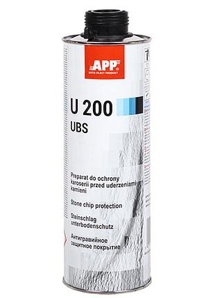 Антигравій під пістолет (баранек) u200 ubs чорний 1кг app, 050101
