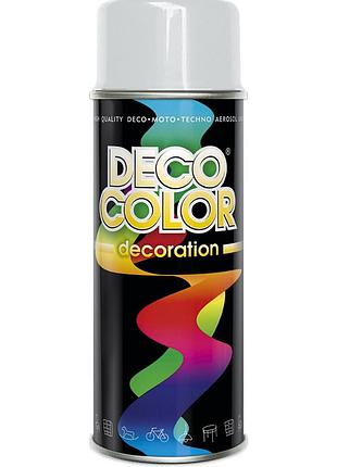 Фарба аерозольна алкідна decocolor світло сірий (ral7035) 400мл