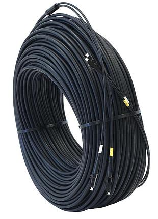 Патчкорд lc/upc-lc/upc мм 5мм, 3мм armored branch, зовнішнього виконання 100м, duplex