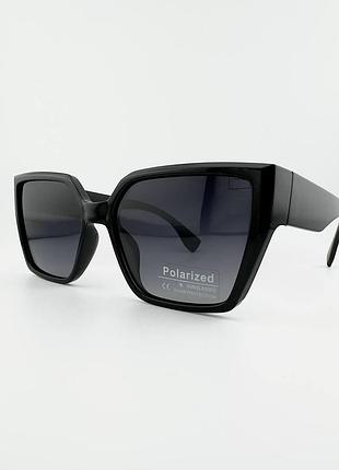 Солнцезащитные очки polarized pz03103 col.1 черные с поляризацией, женские антибликовые очки