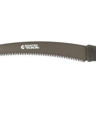 Ножовка садовая mastertool "самурай" 330 мм 6tpi закаленный зуб 3-d заточка 14-6014
