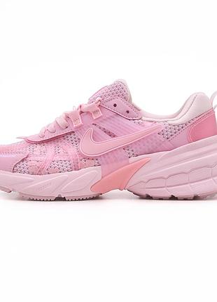 Nike v2k run pink flowers