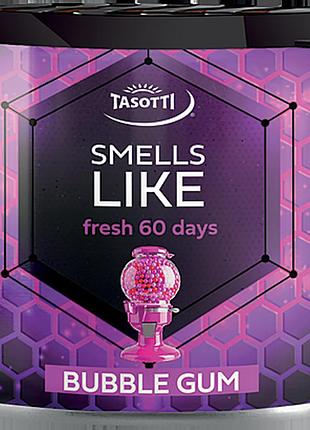 Ароматизатор для авто гелевый "smells like" bubble gum (жувательная резинка) 80мл tasotti