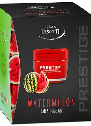 Ароматизатор для авто гелевий "gel prestige" watermelon (кавун) 50мл tasotti