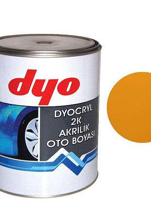 1025 помаранчевий, фарба автомобільна акрилова dyo 1л (без затв.)