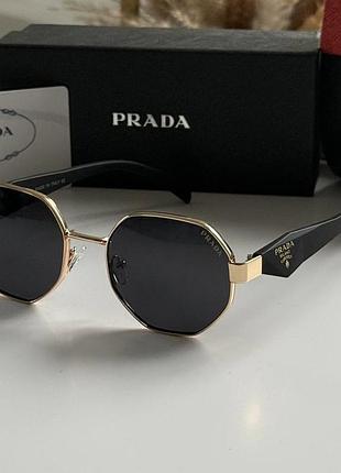 Женские солнцезащитные очки prada (прада), брендовые солнцезащитные очки премиум-класса для среднего типа лица, uv400