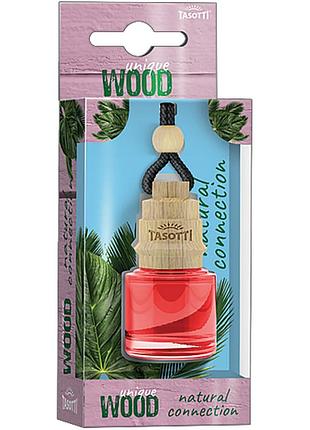 Ароматизатор для авто пробка "unique wood" natural connection 7мл tasotti