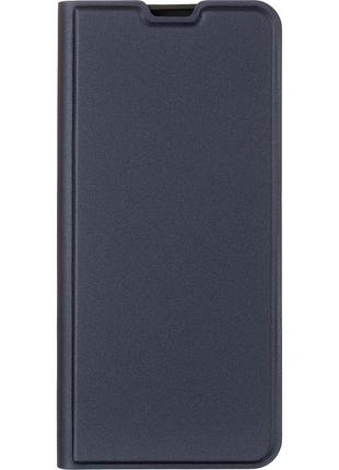 Чохол fiji shell для xiaomi redmi 13c книжка з магнітом та захистом камери blue