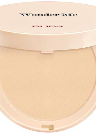 Pupa wonder me powder-no-powder компактна пудра для обличчя 030 warm beige