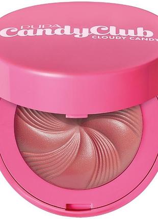 Pupa candy club cloudy candy кремові рум'яна для обличчя 001 sugared almond