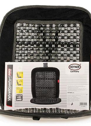 Премиум накидка массажер "velvetcomfort pro" черный 95х45см heyner, 709100