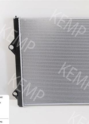 Радиатор toyota land cruiser prado j150 (09-) 2.7 i 650*597 плоские соты