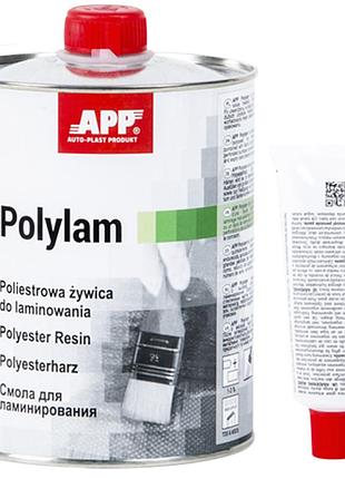 Поліефірна смола для ламінування із затв. "polylam" 975+25г app, 010801