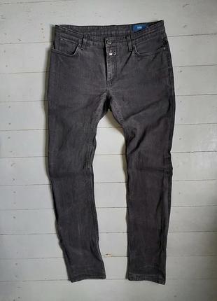 Джинсы closed мужские черные зауженные italy diesel g-star raw