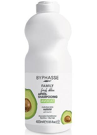 Byphasse family fresh delice сonditioning кондиціонер для сухого волосся 400 мл (іспанія)