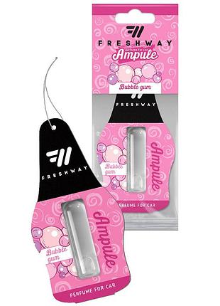 Ароматизатор для авто ампула "so fresh ampule" bubble gum (жужная резинка) 4,5мл freshway