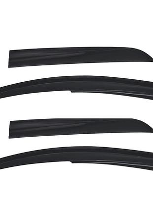 Дефлектори вікон (вітровики) toyota auris 2006-2012, 4шт, sunplex, на скотчі