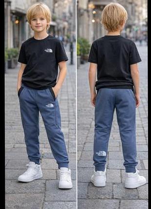 Крутые спортивные штаны на флисе the north face