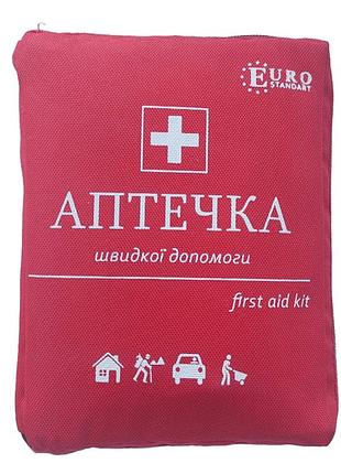 Аптечка автомобільна ама-1 червона сумка (16од., 21шт.)
