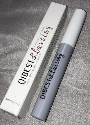 Рідка сіра помада для губ qibest lasting 18