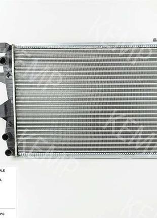Радиатор vw transporter t5 03- 2,5 tdi (круглые соты)