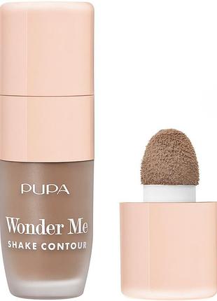 Pupa wonder me shake contour контуринг для обличчя 007