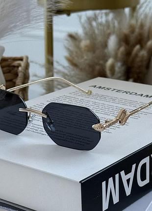 Жіночі сонцезахисні окуляри bvlgari, брендові premium окуляри від сонця на середнє обличчя, uv400