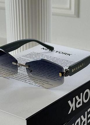 Жіночі сонцезахисні окуляри bvlgari, брендові premium окуляри від сонця на середнє обличчя, uv400