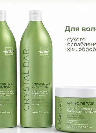 Набор amino repair для ослабленных, окрашенных и химически поврежденных волос