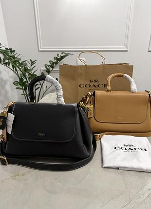Сумка coach slouchy rogue bag