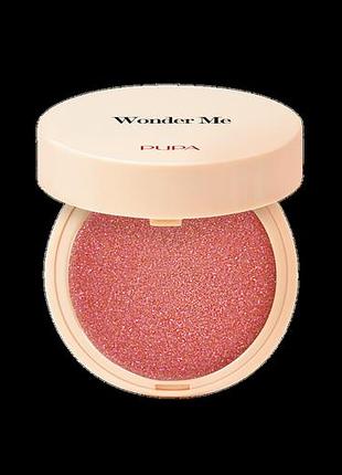 Pupa wonder me blush рум'яна №002